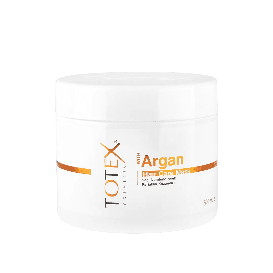 TOTEX Hair Mask Argan for Damaged Hairs 500 ml- Vitamins Enriched Hair Mask- Intensive conditioning treatment for hairs