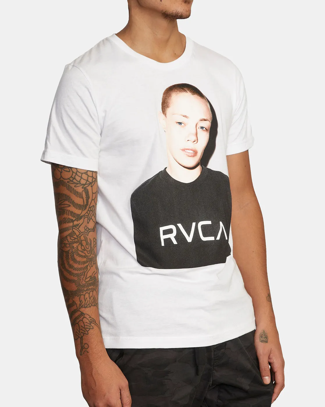 VA Sport X Rose Photo Tee - White